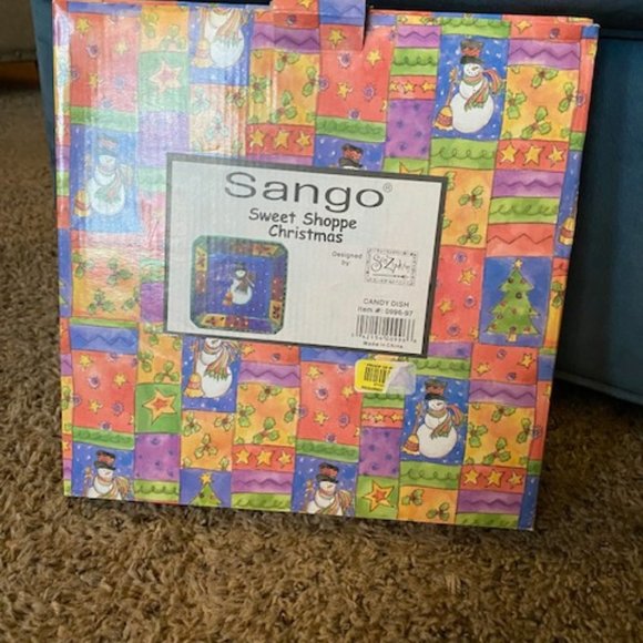 Sango Sweet Shoppe Christmas Candy Dish - Picture 4 of 8